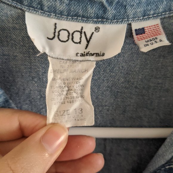 Vintage Denim Dress - Picture 4 of 6